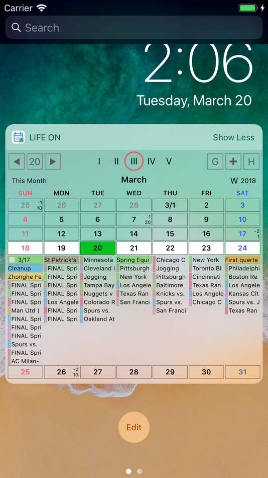#4. LifeOn (iOS) By: KyuHo Nam