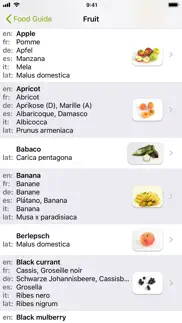 food guide iphone screenshot 4