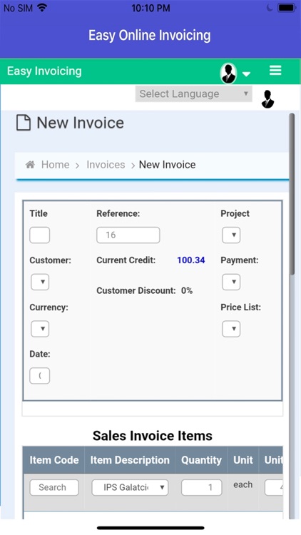 Easy Online Invoicing screenshot-6