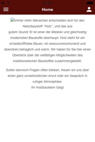 GAIGL Holzbau screenshot 3