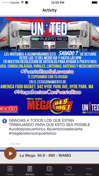 La Mega  94.9 - 890 - WAMG