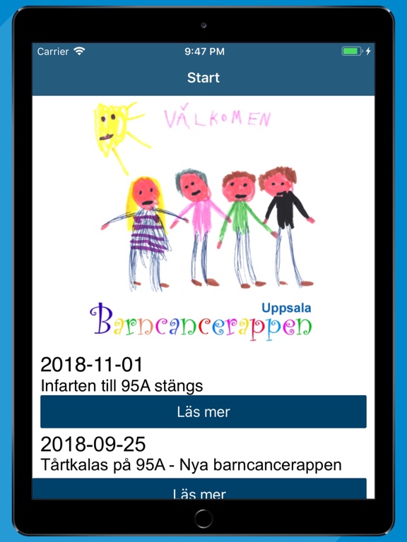 Screenshot #4 pour Barncancerappen Uppsala