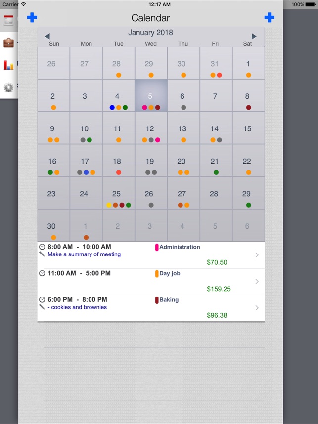 SalaryBook HD Timesheet