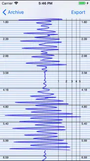 seismometer iphone capturas de pantalla 4