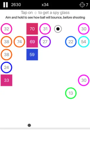 Скриншот Bounci Balls на iPhone 5