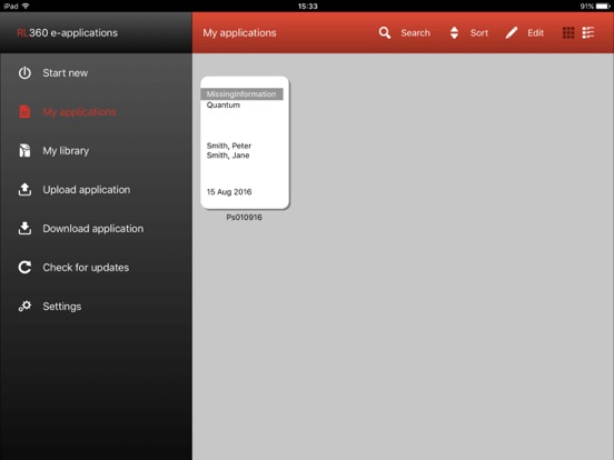 Screenshot #4 pour RL360 Applications