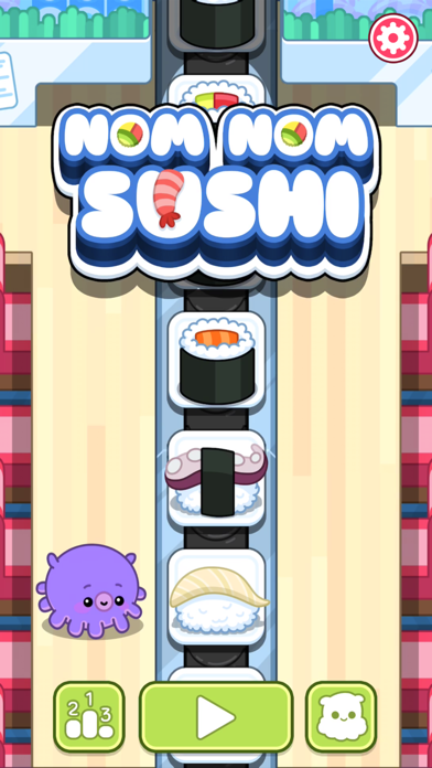 Nom Nom Sushi iPhone screenshot
