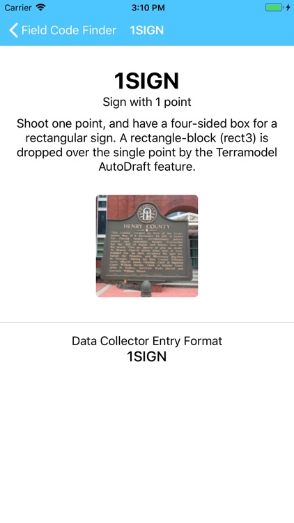 Mobile Field Code Finder