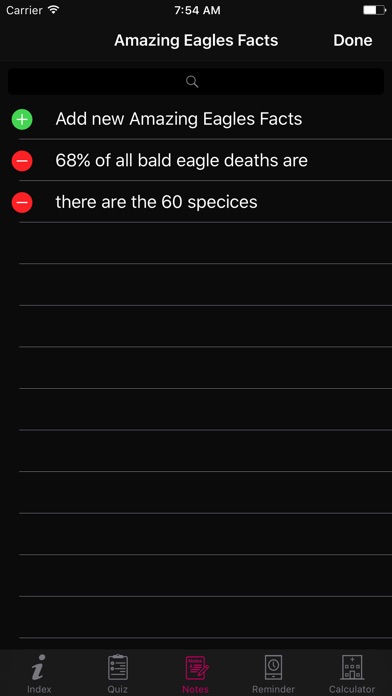 Amazing Eagles Facts 1800 screenshot 3