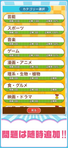 Japanese GeneralKnowledge Quiz iPhone screenshot