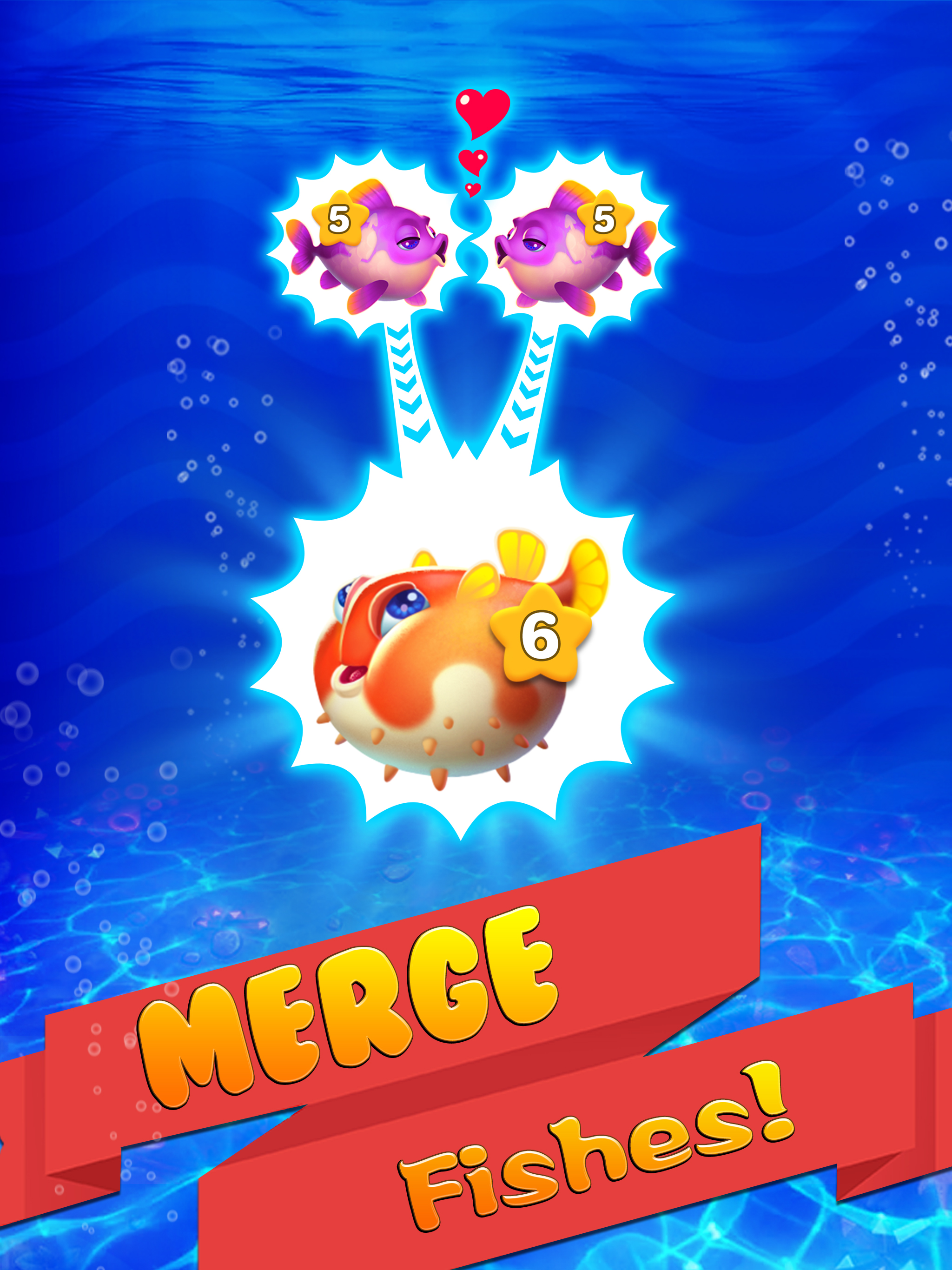 Merge Fish - Idle Tycoon Game