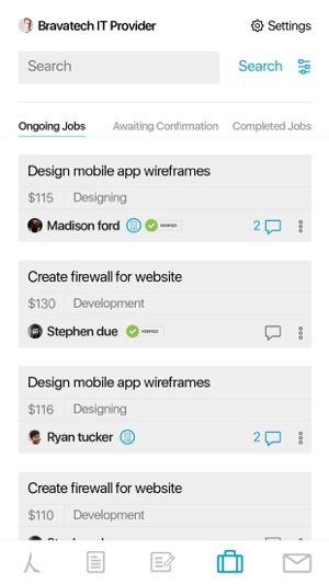 Bravatech RMS Freelancing App(圖6)-速報App