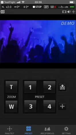 Game screenshot JVC CAM Control apk