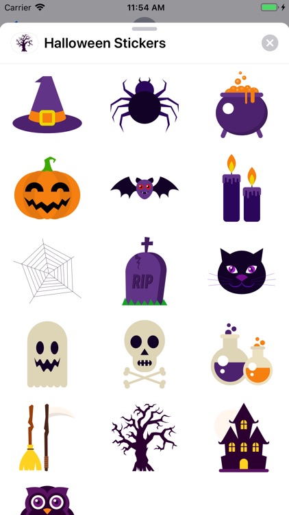 Sweet Halloween Stickers