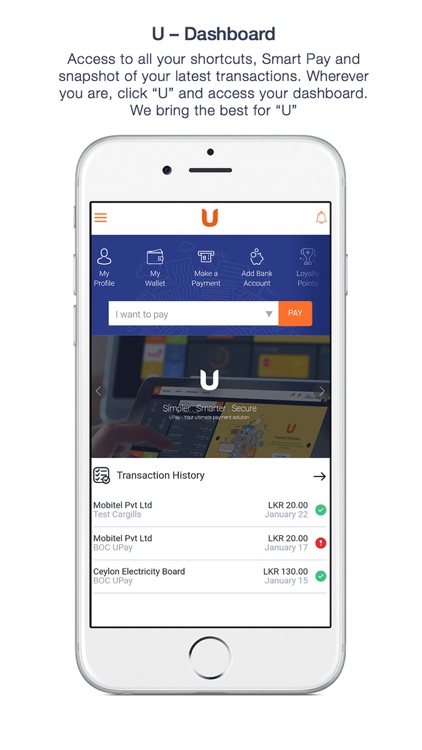 UPay Simplified Payments