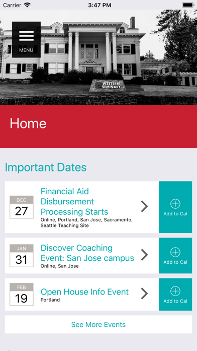 Integrate iPhone screenshot 1 - Education app