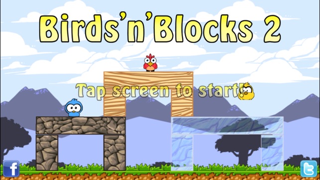 Birds vs Blocks - Click Jogos