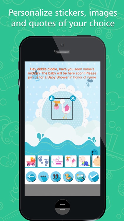 Baby Shower Invitation Maker screenshot-4