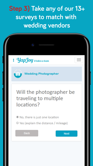 YapJoy - Find Wedding Vendors(圖4)-速報App