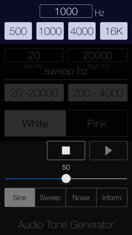 Audio Tone Generator Lite