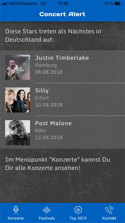 Concert Alert screenshot-3