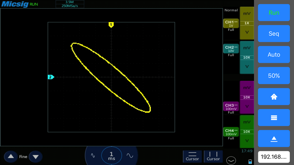 #3. Tablet Oscilloscope (iOS) 由: 深圳麦科信仪器有限公司
