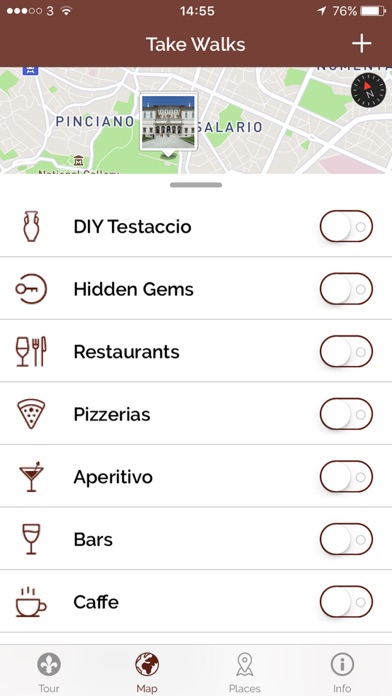 Take Walks: Guide to Rome screenshot 3