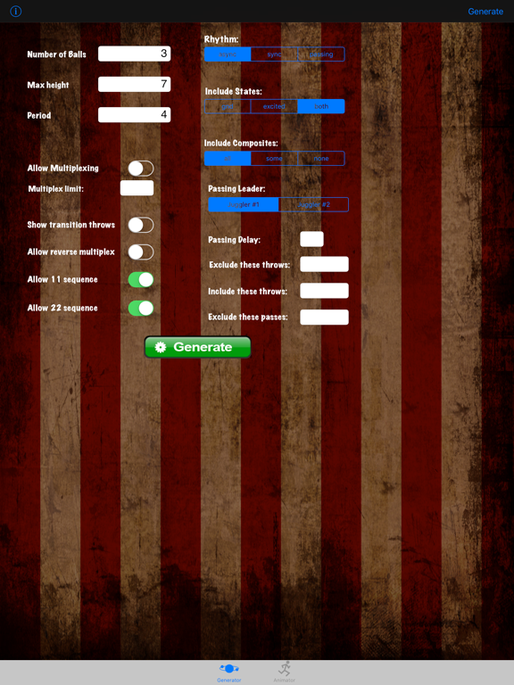 iJuggle iPad screenshot 4 - Utilities app