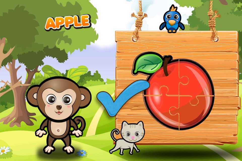 ABC Jungle Puzzle Game screenshot 3