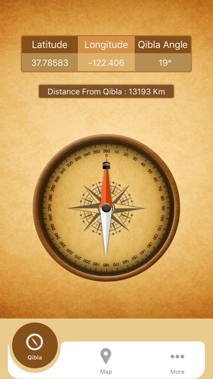 Qibla Compass - Kaaba Locator