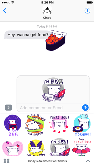 Cindy's Animated Cat Stickers(圖2)-速報App