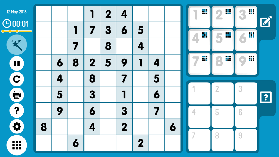 #5. Cool Online Sudoku (iOS) 由: Denis Sokolov