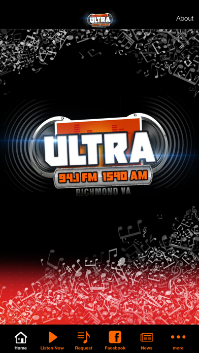 Ultra Radio Richmond Screenshot 1 - AppWisp.com Ultra Radio Richmond Screenshot 1 - AppWisp.com