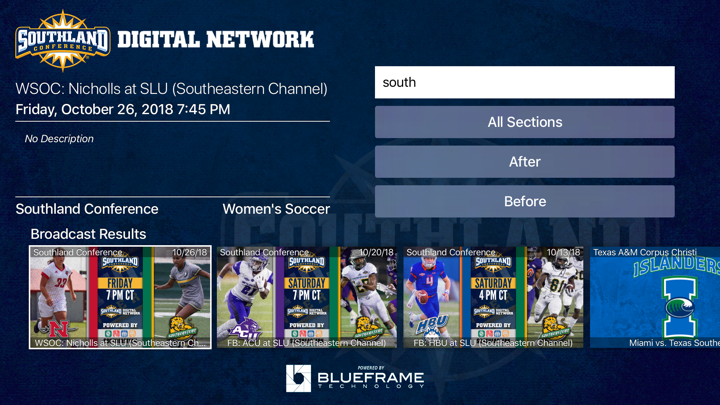 Screenshot #2 pour Southland Conference Network