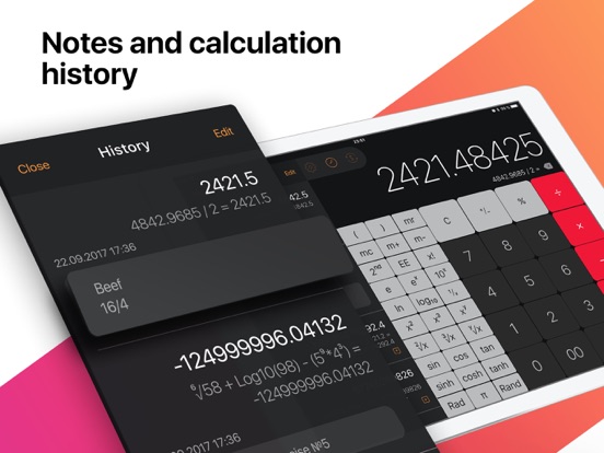 CalcMe – Calculator for iPadのおすすめ画像4