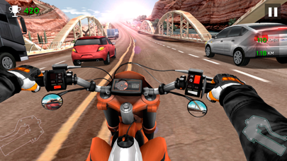 Moto Rider In Trafficのおすすめ画像3