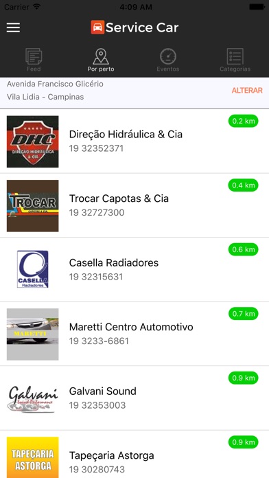 Service Car - Campinas screenshot 2