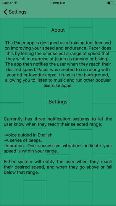 Pacer Runner screenshot 4