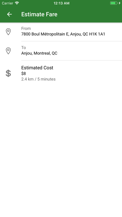 Screenshot #2 pour Taxi coop est