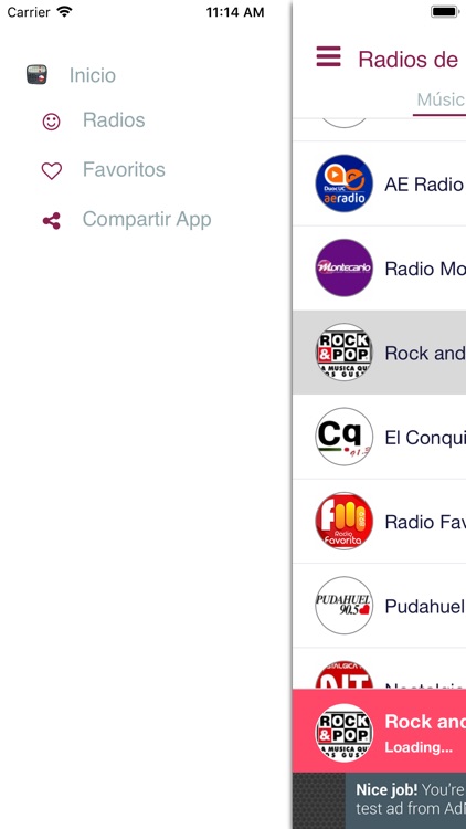 Radios de Chile FM screenshot-3