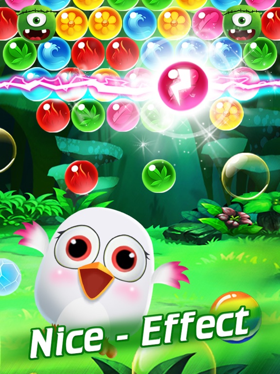 Shooter Bubble Rescue Pet Bird iPad screenshot