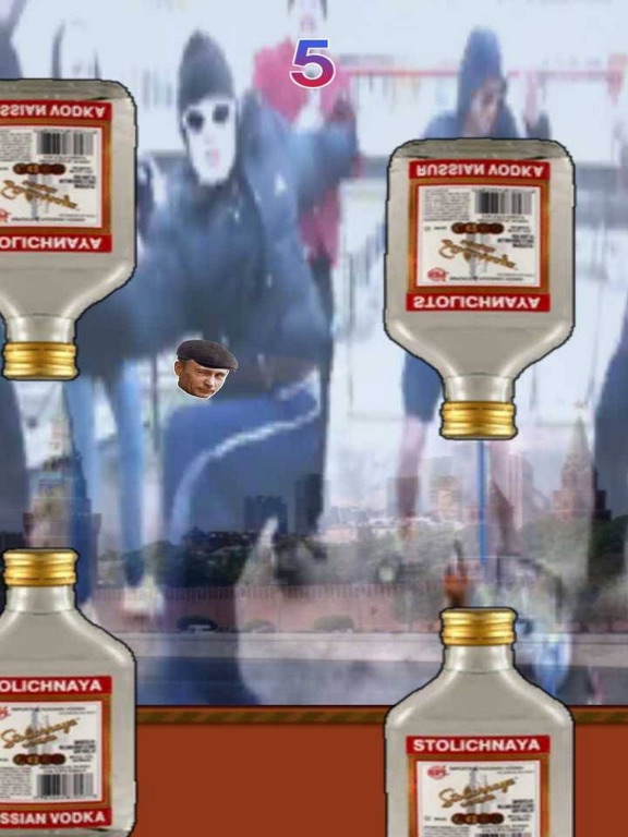 Flappy Putin - HardBass Gopnik iPad screenshot 5 - Games app