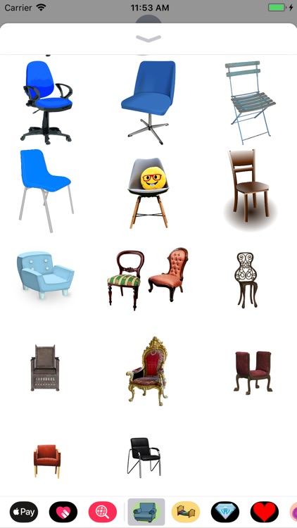Chair Stickers