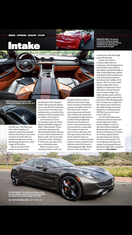 Motor Trend Magazine