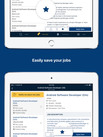 MyJob.mu Job Search App screenshot 3