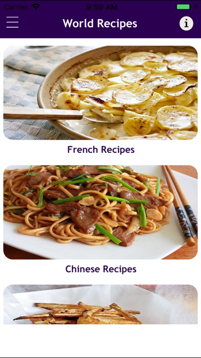 World Food Recipes Cookbook screenshot 3