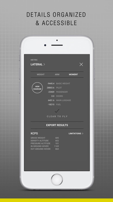 Screenshot #3 pour G2 Weight & Balance