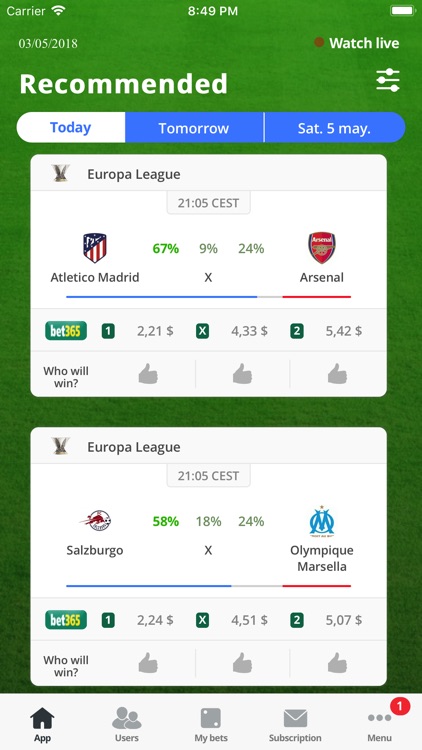 Prediction Football