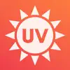 UV index forecast - protect your skin from sunburn ikon