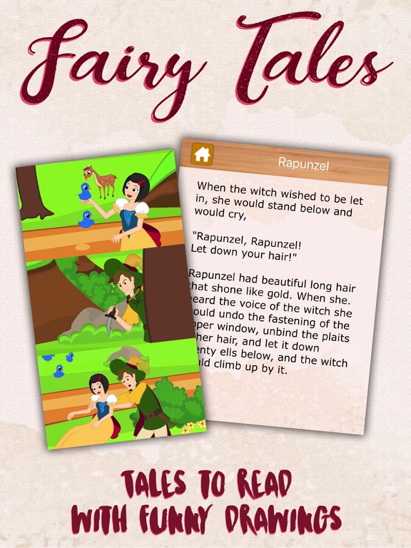 Short Bedtime Classic Tales iPad screenshot